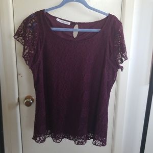 Maurices Lace shirt